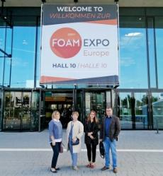 Группа специалистов компании посетила выставку Foam Expo Europe 2019   